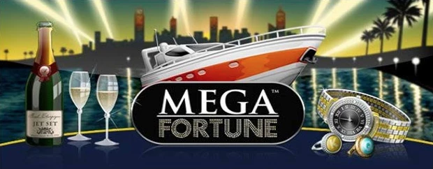 Få fingrene i den helt store jackpot med den progressive spilleautomat Mega Fortune