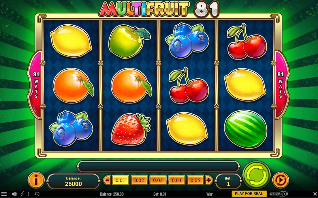 Multifruit 81 frugtautomat