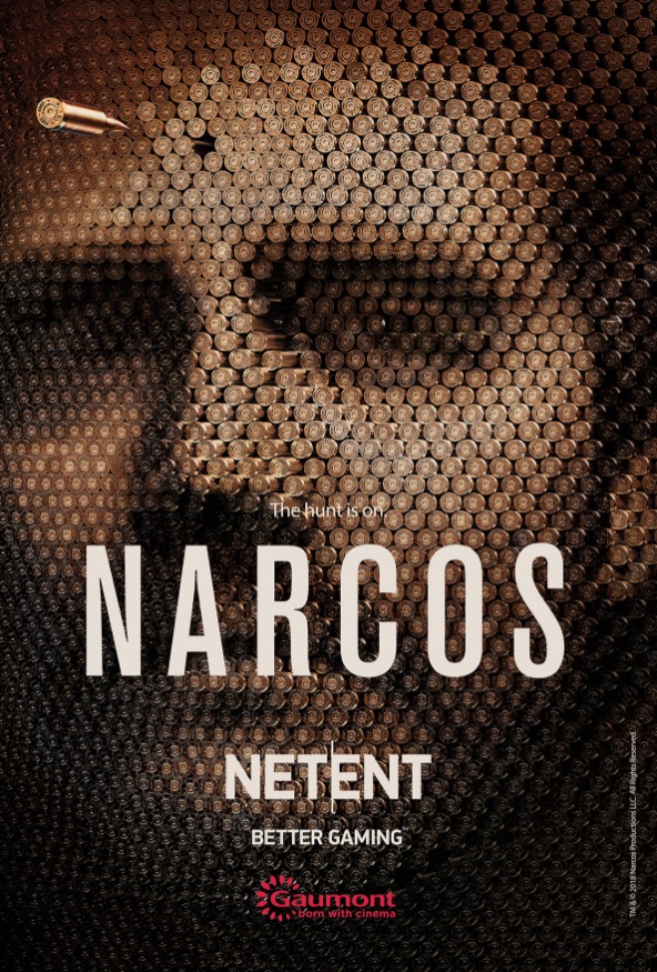 NetEnt Pablo Escobar Narcos spilleautomat banner