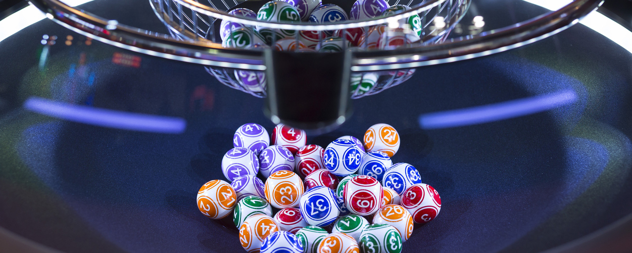 Lottobolde til lodtrækning om lottogevinst