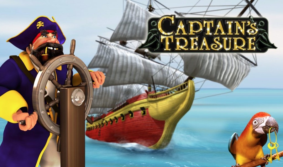 Captains Treasure spilleautomat banner