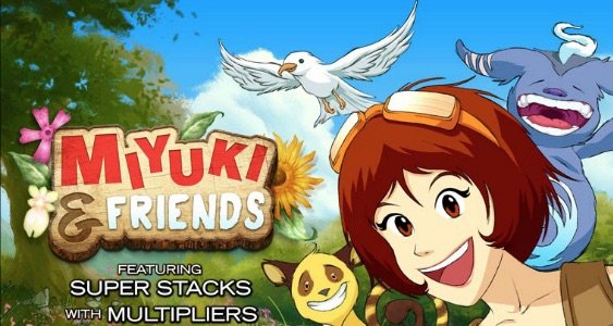 Miyuki and Friends spilleautomat banner