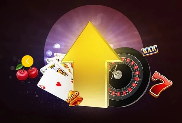 Bwin roulette, kortspil, symboler og gul pil