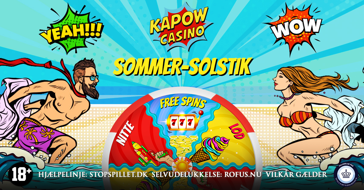 Juni byder på solskin og sommer-bonusser hos CasinoOnline DK
